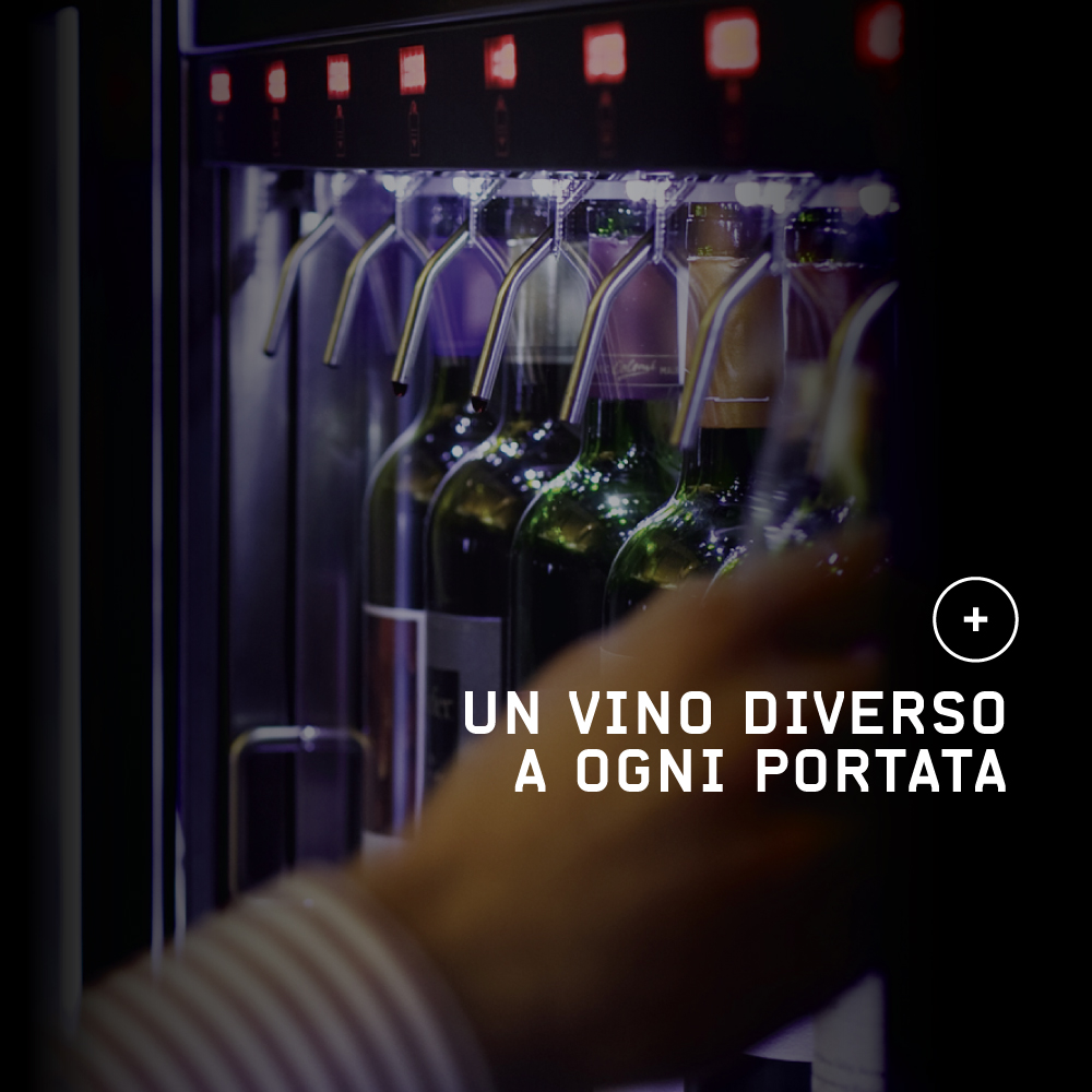 hagakure sushi fusion GRANDI VINI AL CALICE CON ENOMATIC