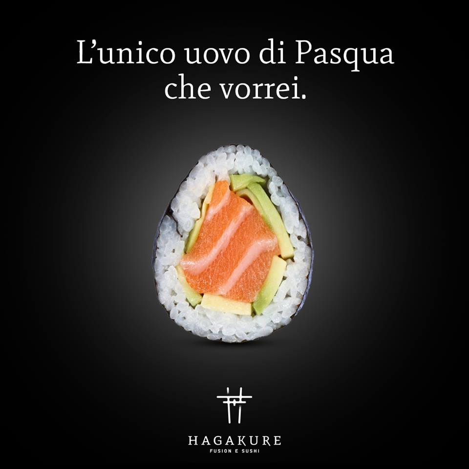 hagakure sushi fusion LA PASQUA DI HAGAKURE