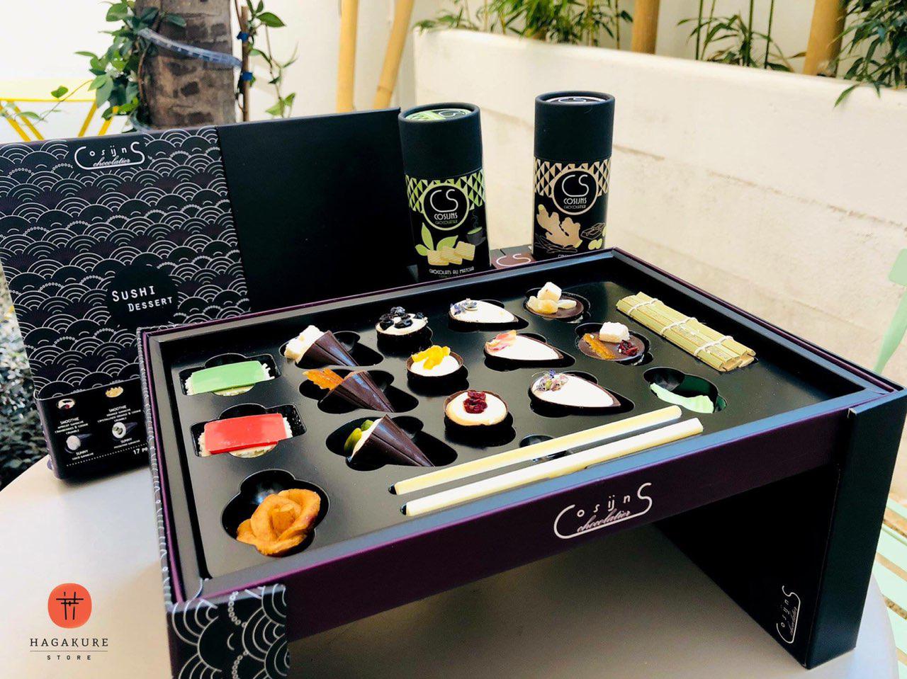 hagakure sushi fusion SUSHI DESSERT CHOCOLATE